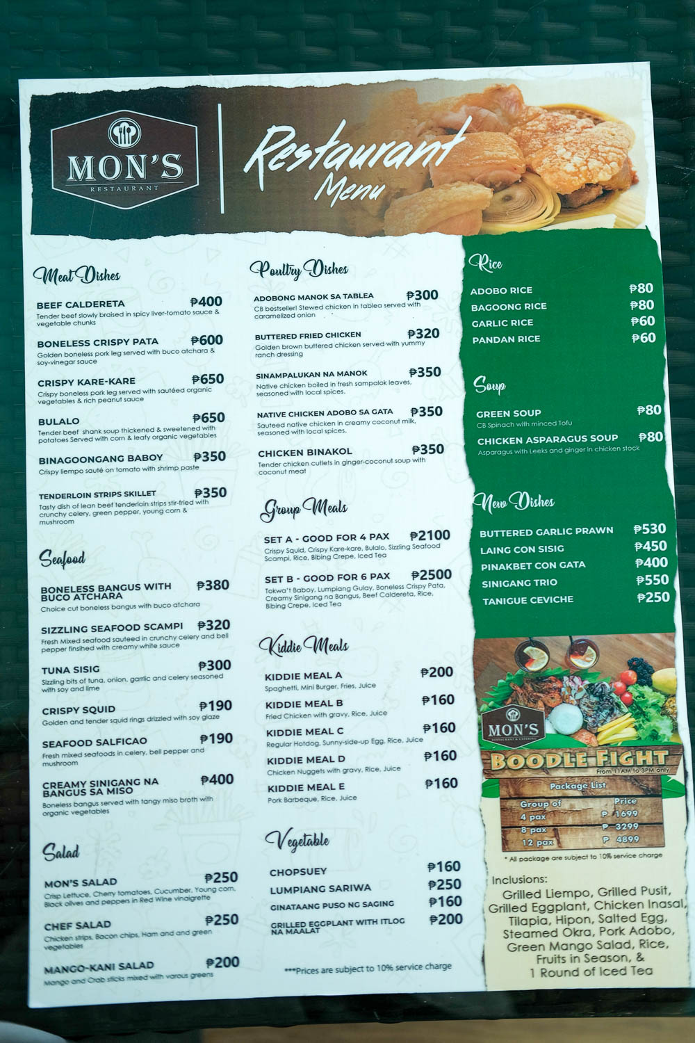 mon's restaurant