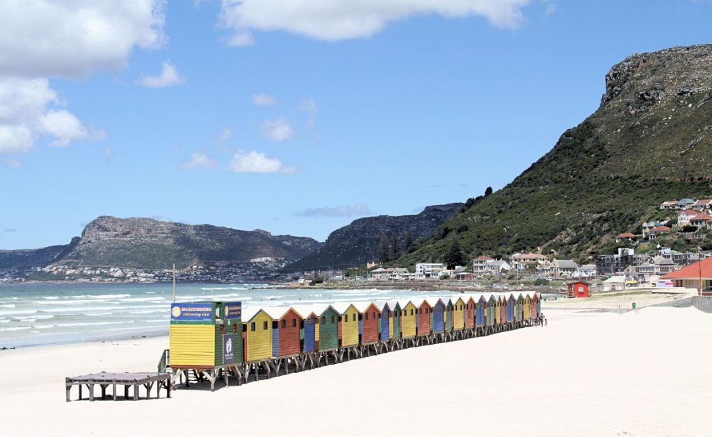 Muizenberg surfing by Hilton Teper
