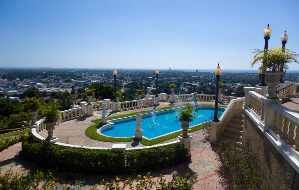 View over city of Ponce