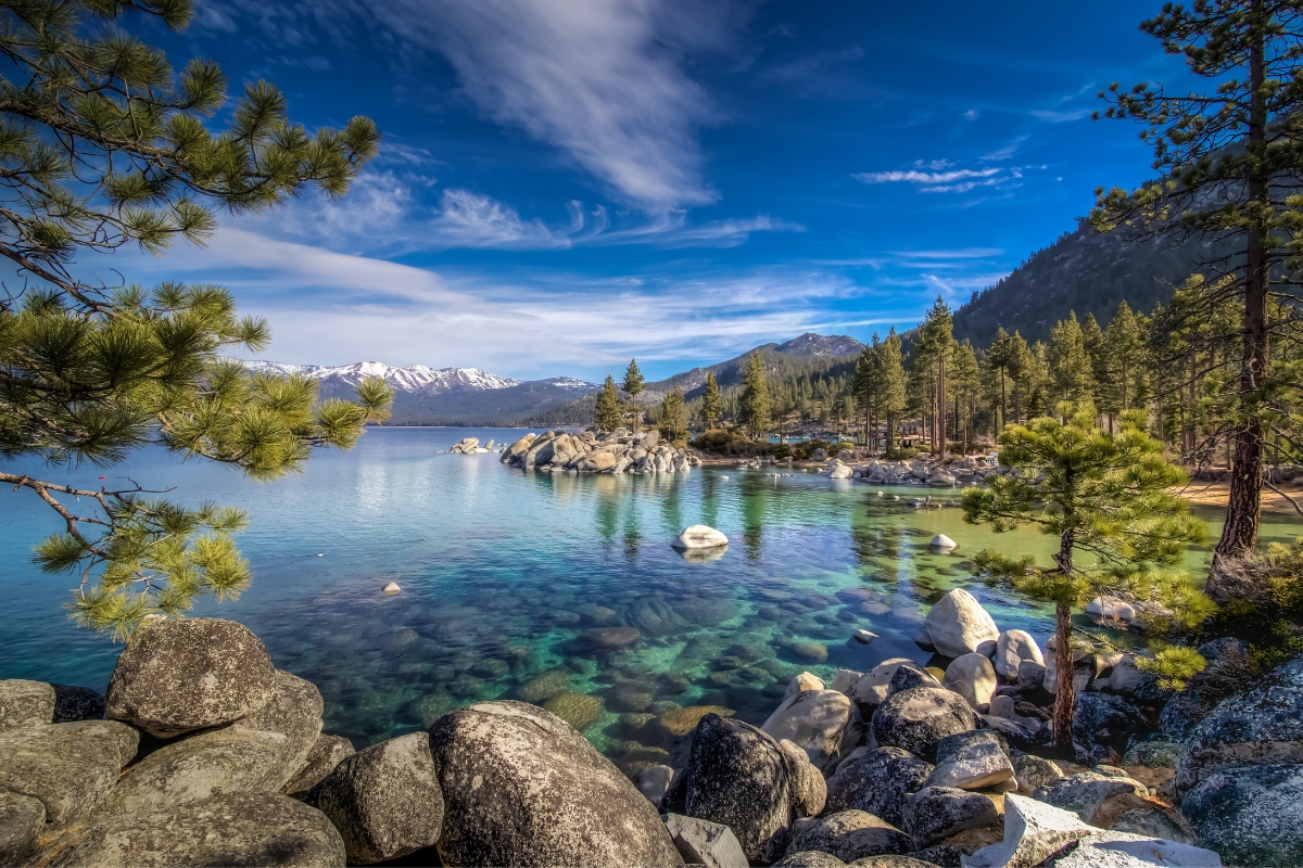 California and Nevada's Lake Tahoe 