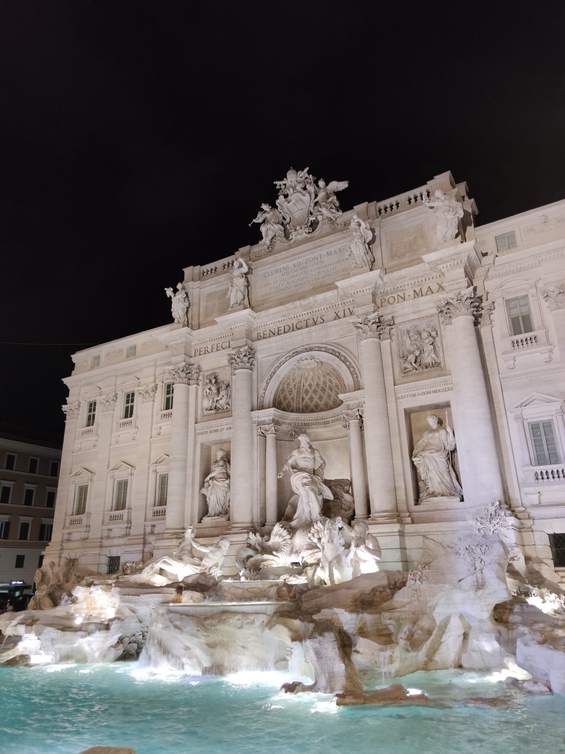 rome, trevi fountain