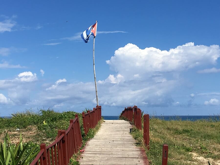 Cuban beach