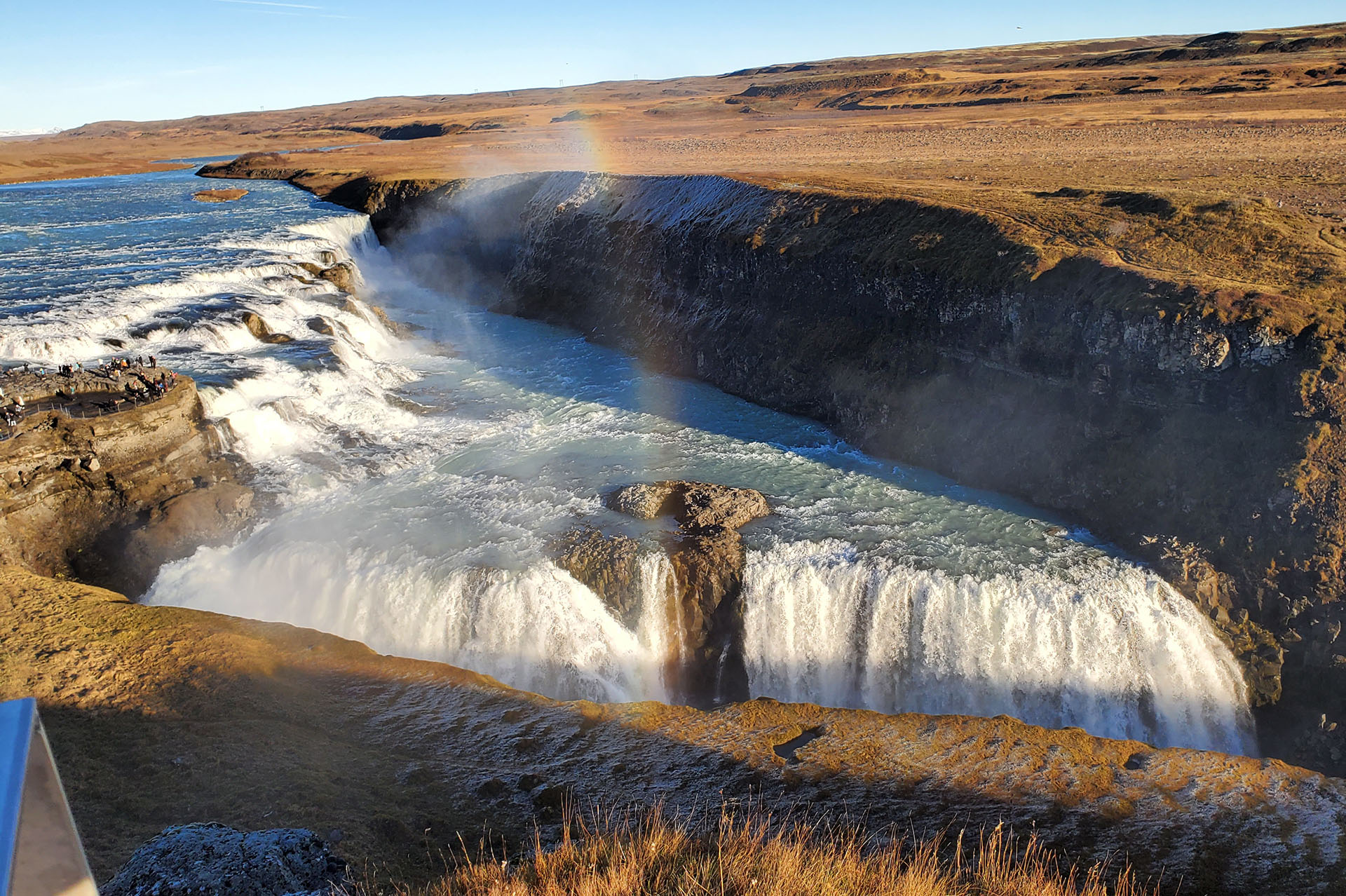 Gullfoss waterfall