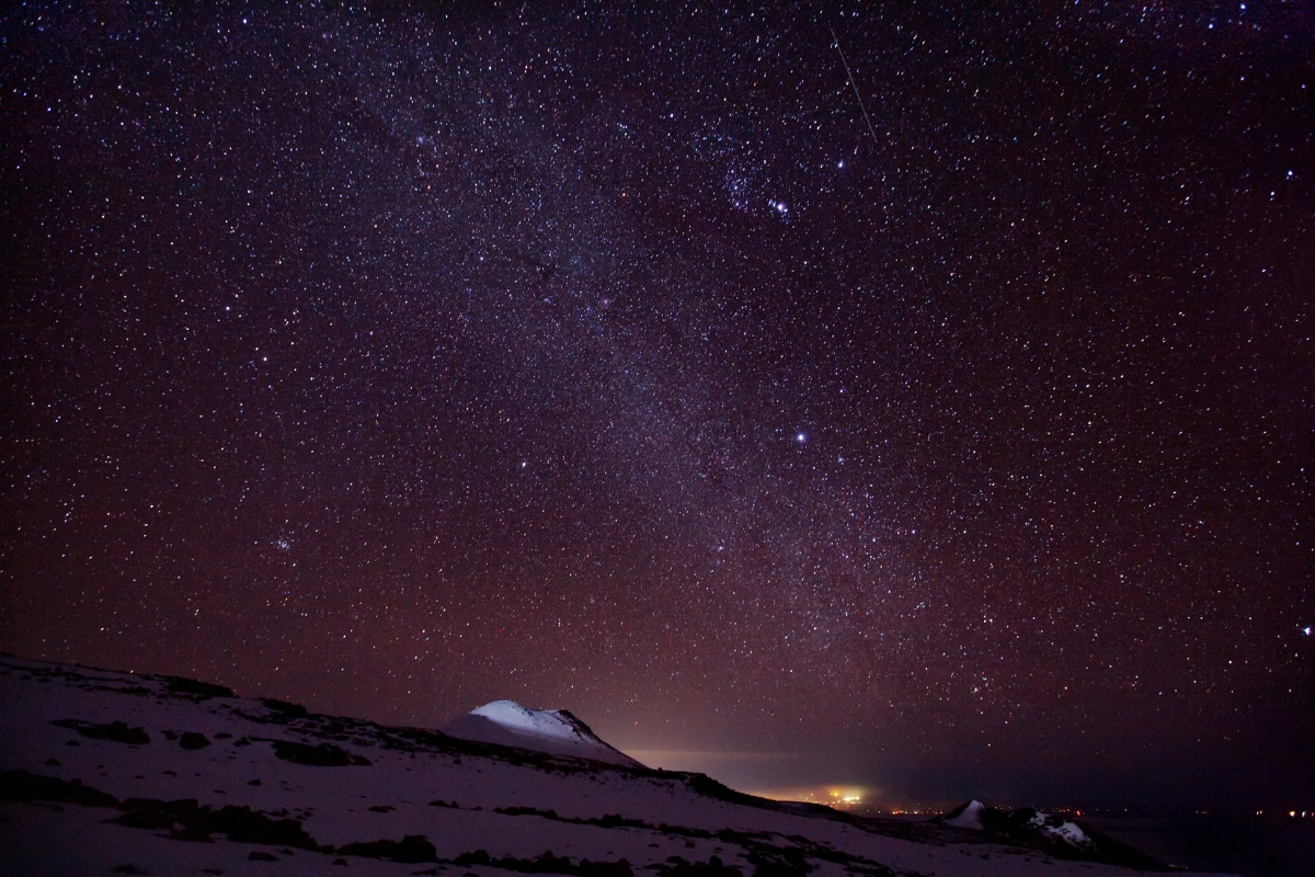 Stargazing at Mauna Kea summit