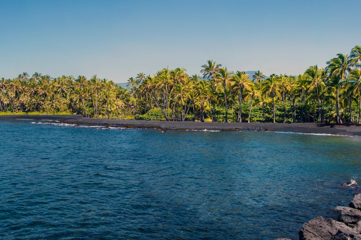 Punaluu Black Sand beach