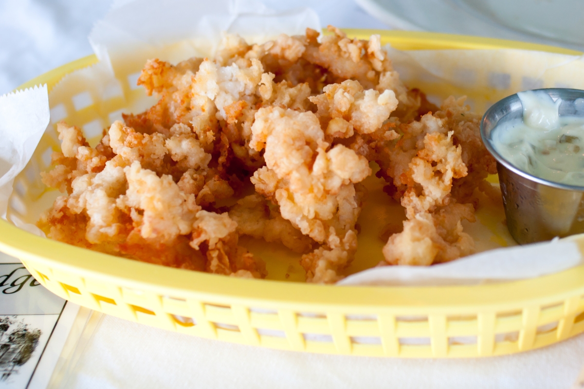 Fried cracked conch