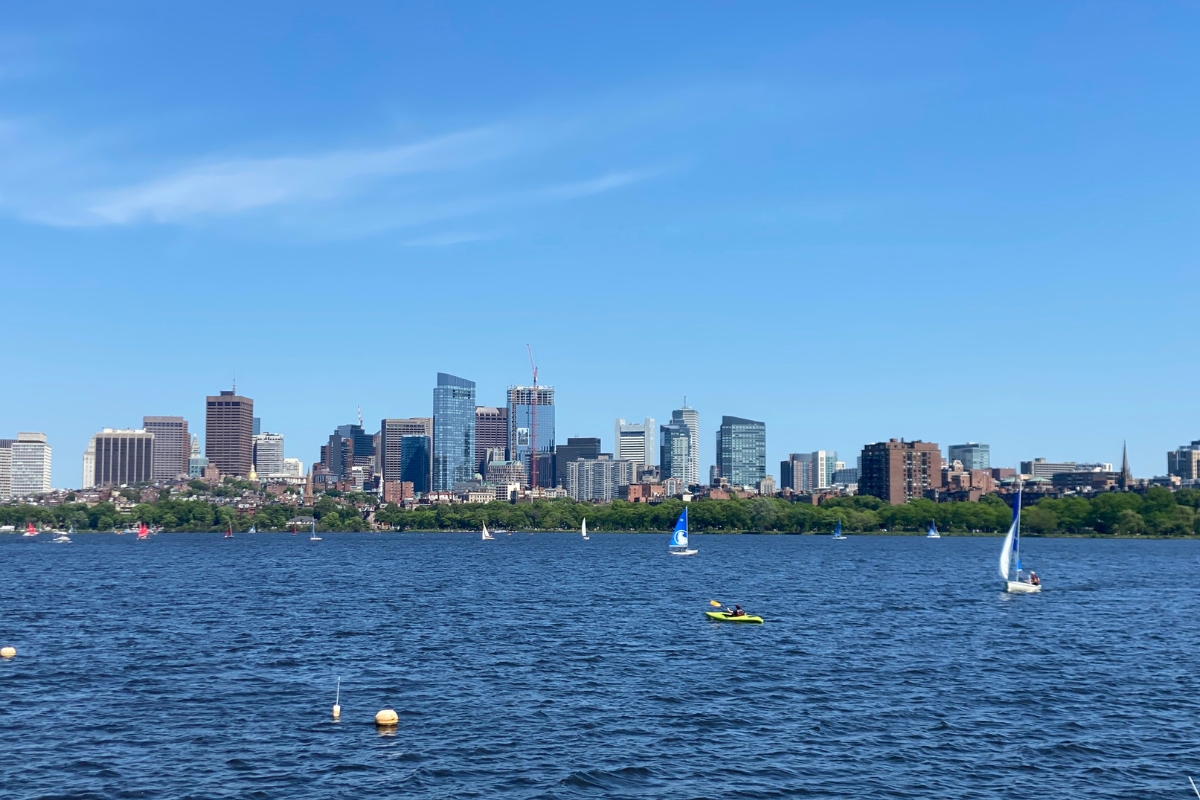Boston Skyline from Charles River