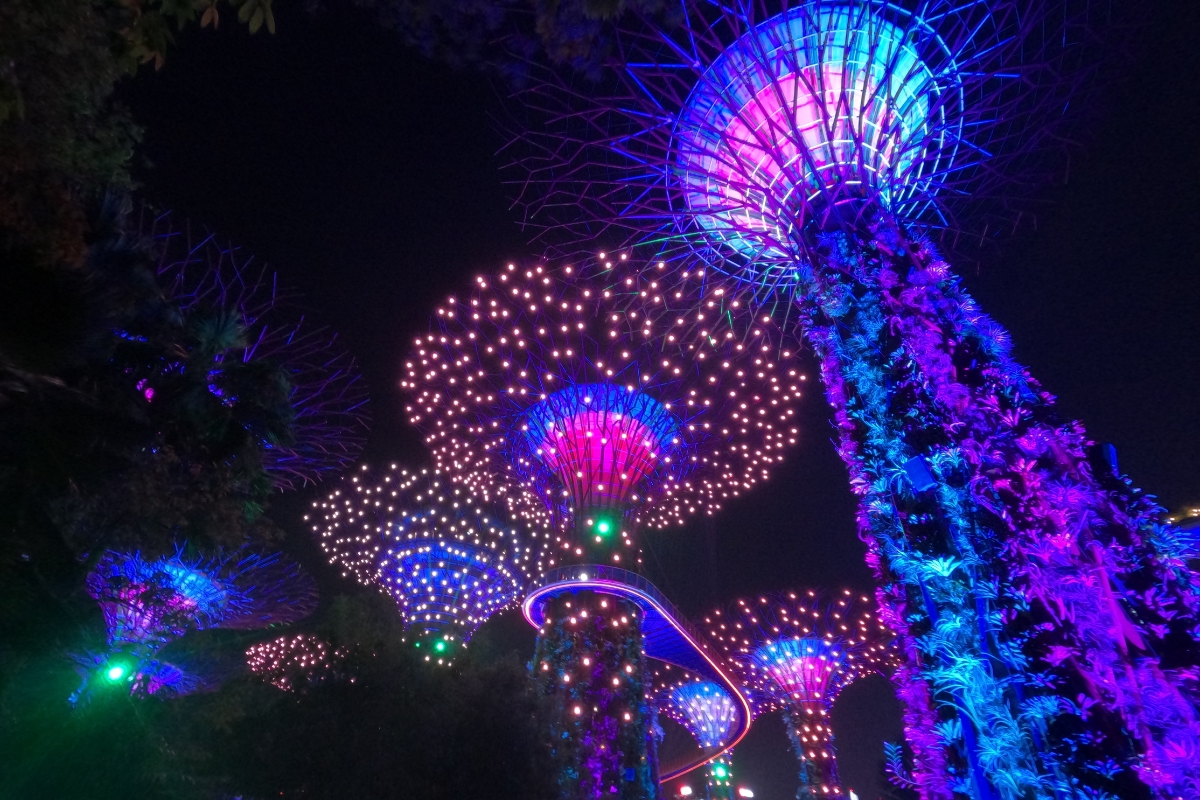 Gardens Rhapsody light show