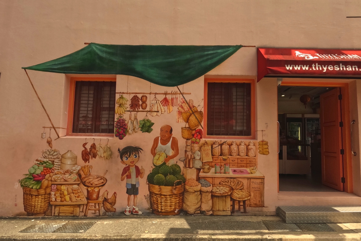 Chinatown street art