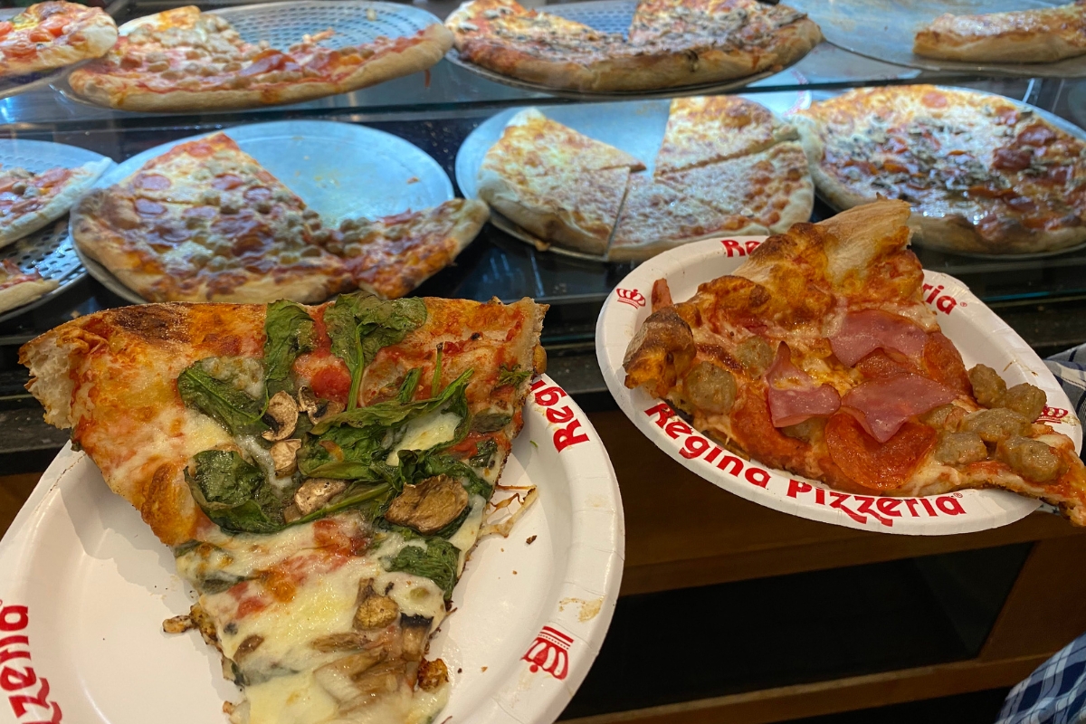 Regina Pizza at Quincy Market