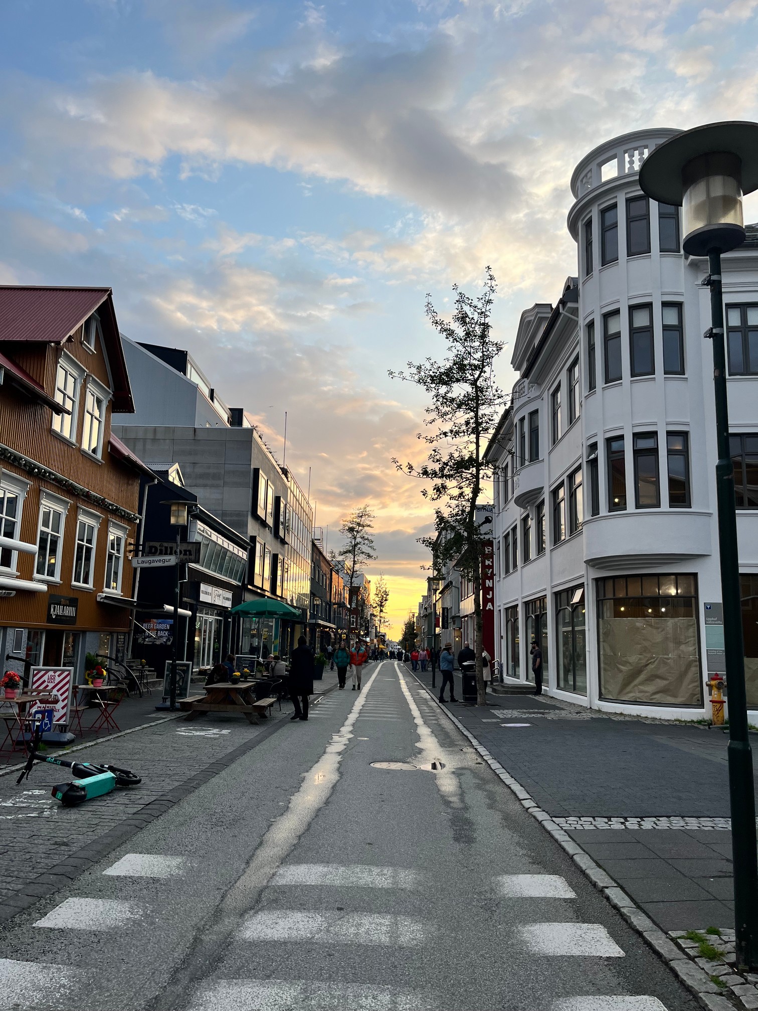 Reykjavik at 1 AM