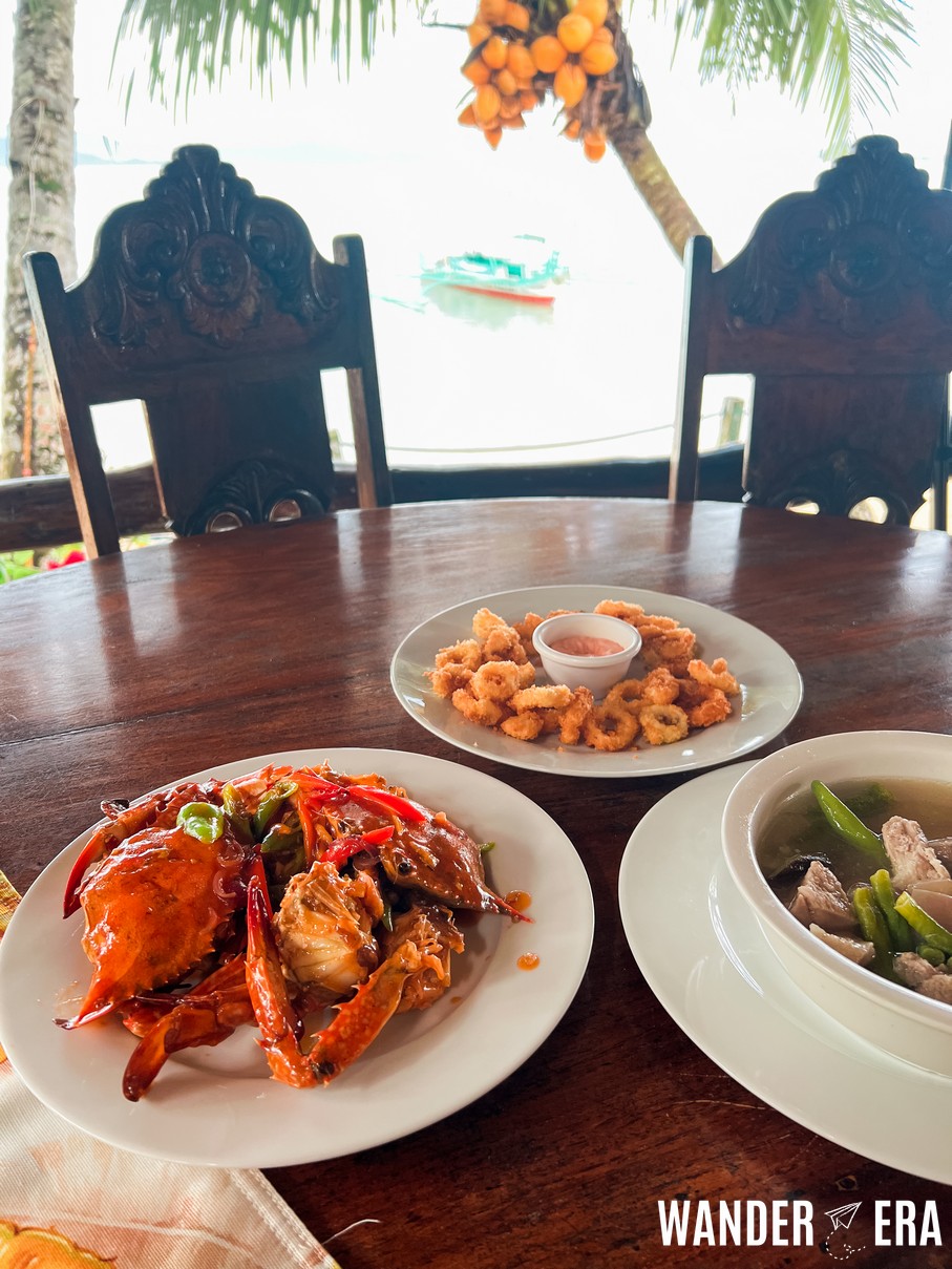 Port Barton food