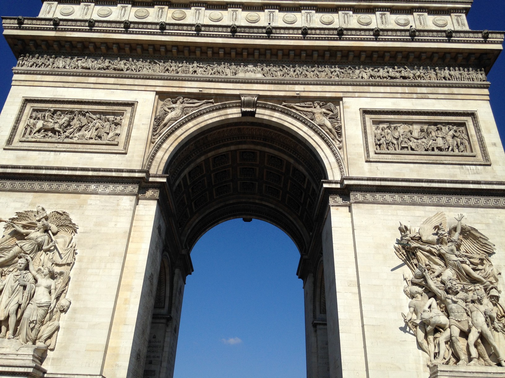 Arc de Triomphe in Paris, France