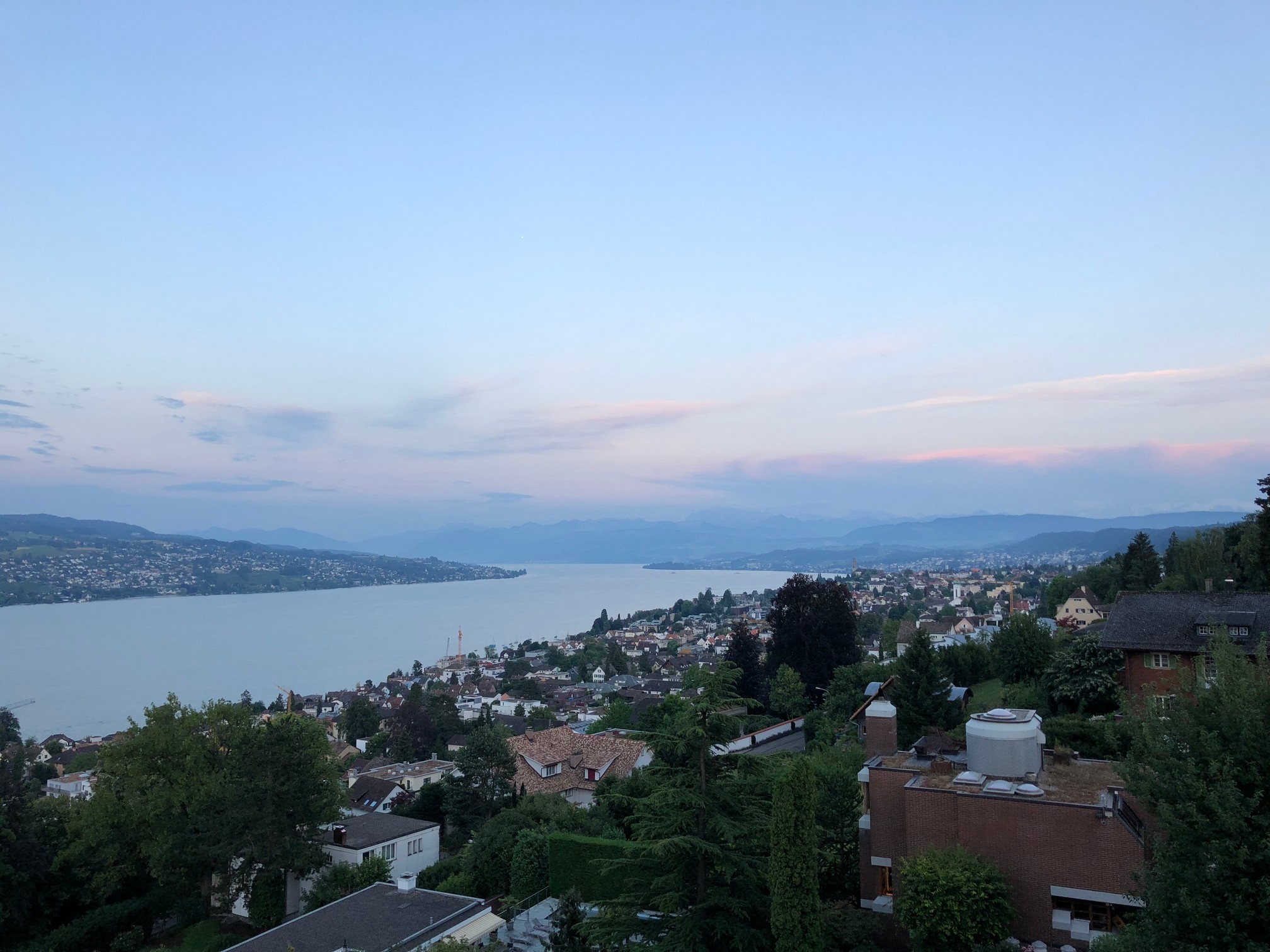 Lake Zurich in Zurich, Switzerland