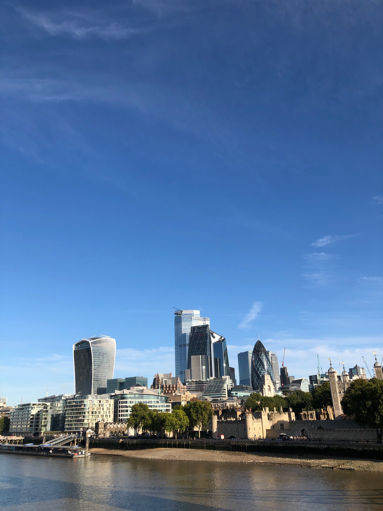 Skyline in London