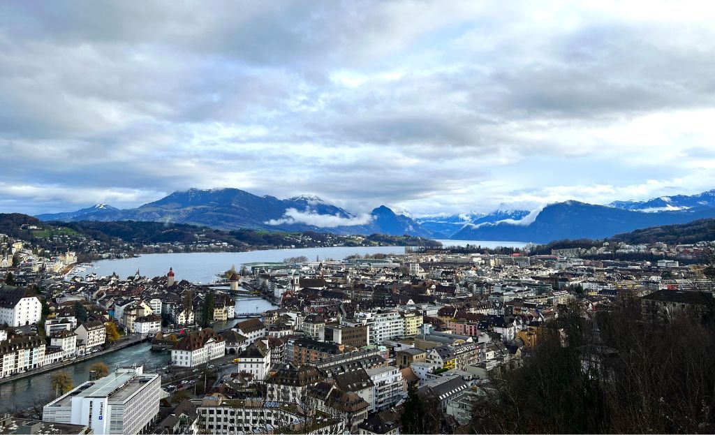 Lucerne Chateau Grutsch views free things to do in Switzerland
