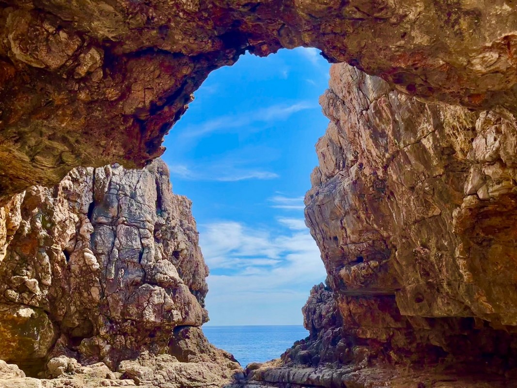 Lokrum Island Rock Formation